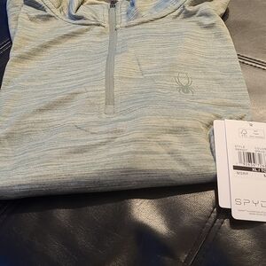 Spyder Mens Spruce Green Pullover